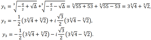 roots of the equation