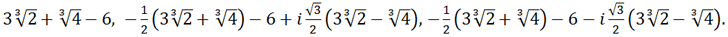 roots of the equation x^3+18x^2+90x+50 =0