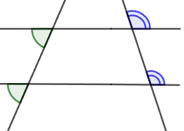 Corresponding angles