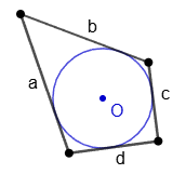 Circumscribed quadrilateral