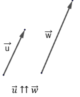 Codirectional vectors