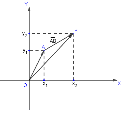 Coordinates of the vector