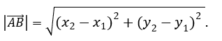 Modulus of a vector
